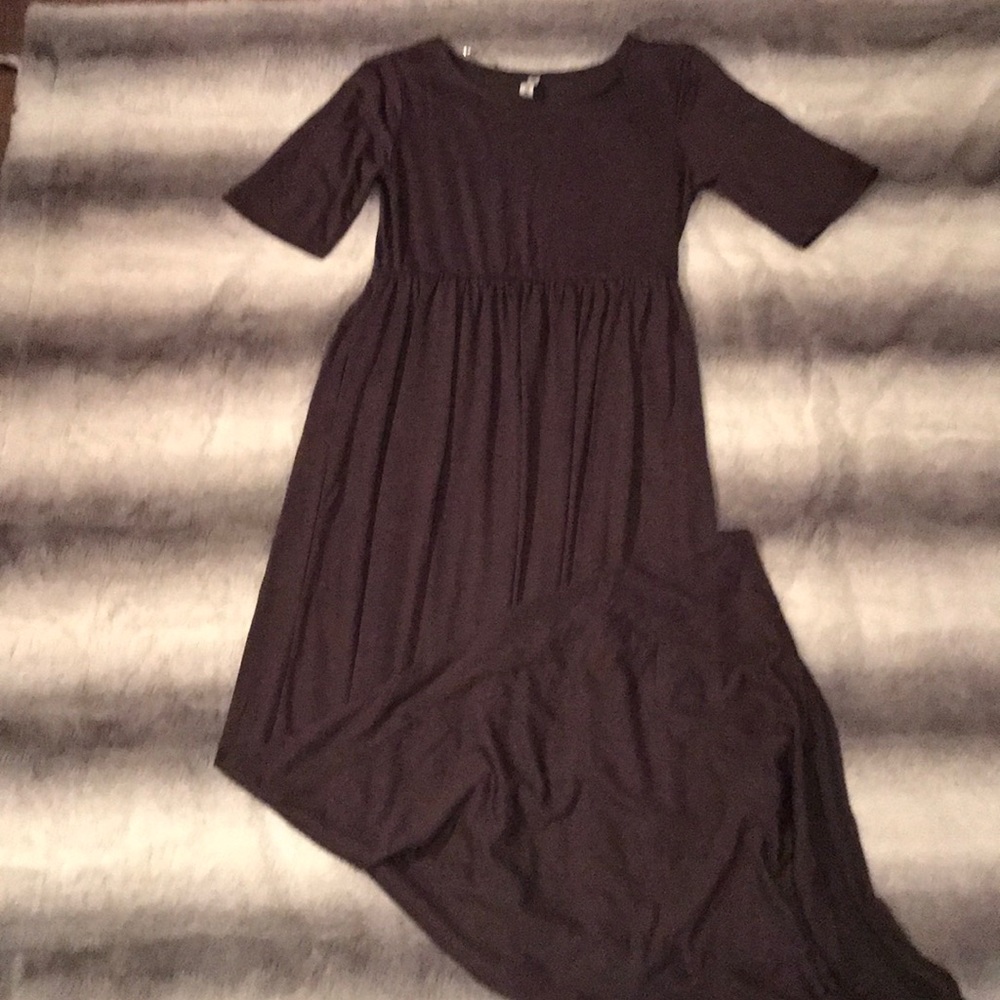 NWOT Long Dark Grey Maxi
